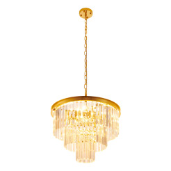 Lampa wisząca  złota 50 cm DN915-50A
