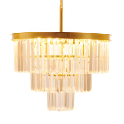 Lampa wisząca  złota 50 cm DN915-50A