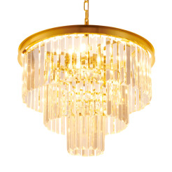 Lampa wisząca  złota 50 cm DN915-50A