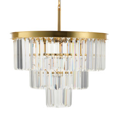 Lampa wisząca  złota 50 cm DN915-50A
