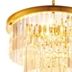 Lampa wisząca  złota 50 cm DN915-50A