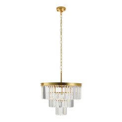 Lampa wisząca  złota 50 cm DN915-50A