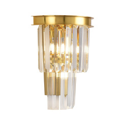 Lampa ścienna  złota 20 cm DN915-W