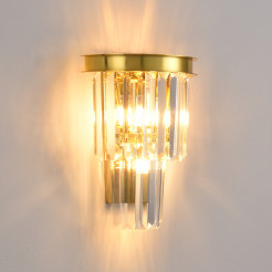 Lampa ścienna  złota 20 cm DN915-W