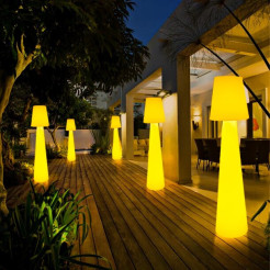 Lampa ogrodowa stojąca GARDENA L LED RGBW 16 kolorów 150 cm ES-DC006