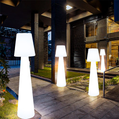 Lampa ogrodowa stojąca GARDENA XL LED RGBW 16 kolorów 180 cm ES-DC007