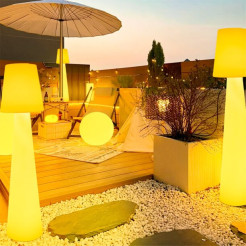 Lampa ogrodowa stojąca GARDENA XL LED RGBW 16 kolorów 180 cm ES-DC007