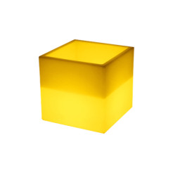 Lampa ogrodowa donica FLOWER CUBE LED RGBW 16 kolorów 40 cm ES-FL008