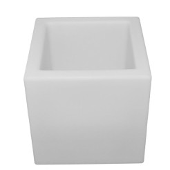 Lampa ogrodowa donica FLOWER CUBE LED RGBW 16 kolorów 40 cm ES-FL008