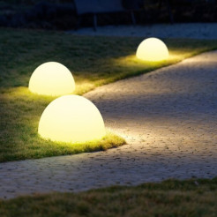 Lampa ogrodowa półkula ATMOSPHERE L LED RGBW 16 kolorów 50 cm ES-B5025