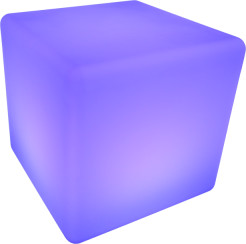 Lampa ogrodowa kostka CUBIC XL LED RGBW 16 kolorów 50 cm ES-C5050