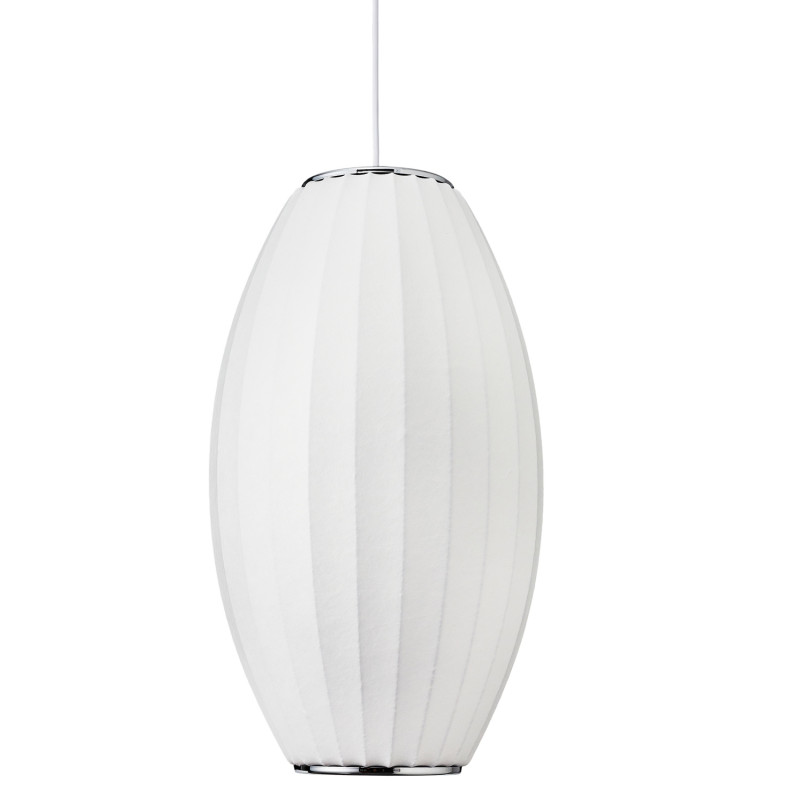 Lampa wisząca  BARREL biała 60 cm ST-2335-30