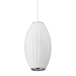 Lampa wisząca  BARREL biała 60 cm ST-2335-30