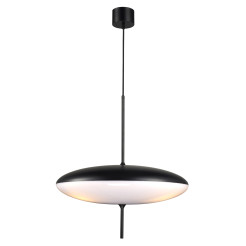 Lampa wisząca  biało-czarna 50 cm ST-9222P WB