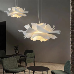 Lampa wisząca  biała 50 cm ST-8879P white