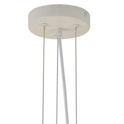 Lampa wisząca  biała 50 cm ST-8879P white