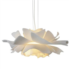 Lampa wisząca  biała 50 cm ST-8879P white
