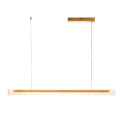 Lampa wisząca -120 LED złoty 120 cm ST-10538P-L120