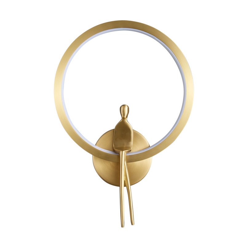 Lampa ścienna LED  RING LED złota 27 cm ST-B3607 gold