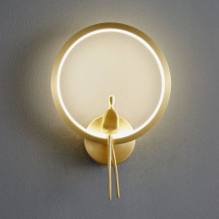 Lampa ścienna LED  RING LED złota 27 cm ST-B3607 gold