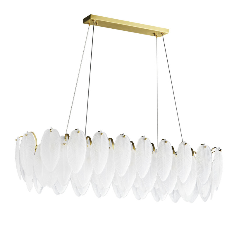Lampa wisząca  LONG biała 100 cm ST-6289-10C