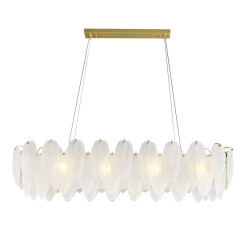 Lampa wisząca  LONG biała 100 cm ST-6289-10C