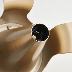 Lampa stołowa  transparentno złota 35 *46 cm ST-7278-S GOLD