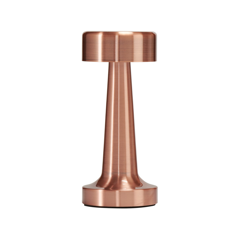 Lampa stołowa  A LED dotykowa miedziana 21 cm ST-8127T/A COPPER
