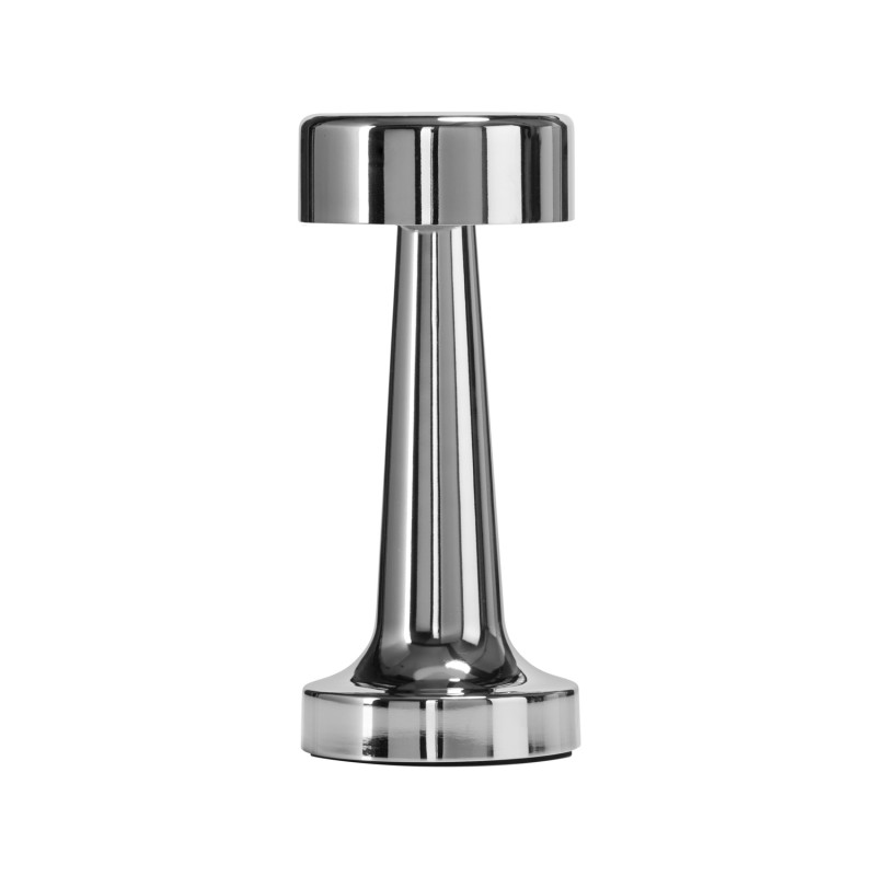 Lampa stołowa  A LED dotykowa srebrna 21 cm ST-8127T/A SILVER