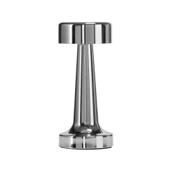 Lampa stołowa  A LED dotykowa srebrna 21 cm ST-8127T/A SILVER