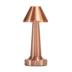 Lampa stołowa  B LED dotykowa miedziana 22 cm ST-8127T/B COPPER