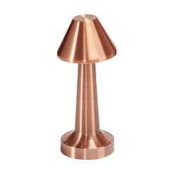 Lampa stołowa  B LED dotykowa miedziana 22 cm ST-8127T/B COPPER