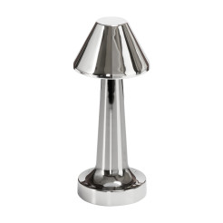 Lampa stołowa  B LED dotykowa srebrna 22 cm ST-8127T/B SILVER