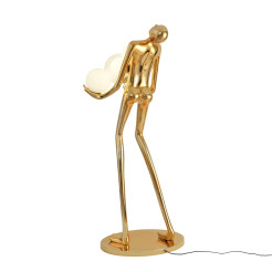 Lampa podłogowa WOMAN GOLD złoty połysk 180 cm F9312 gold