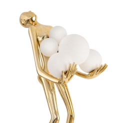 Lampa podłogowa WOMAN GOLD złoty połysk 180 cm F9312 gold