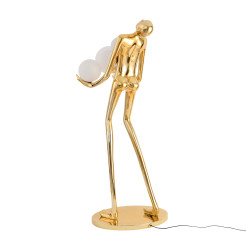 Lampa podłogowa WOMAN GOLD złoty połysk 180 cm F9312 gold