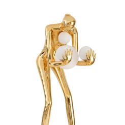 Lampa podłogowa WOMAN-2 GOLD złoty połysk 190 cm DN433-F gold