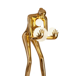 Lampa podłogowa WOMAN-2 GOLD złoty połysk 190 cm DN433-F gold