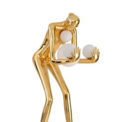 Lampa podłogowa WOMAN-2 GOLD złoty połysk 190 cm DN433-F gold