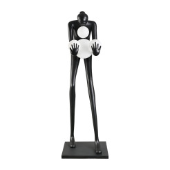 Lampa podłogowa WOMAN-2 BLACK czarna 190 cm DN433-F black