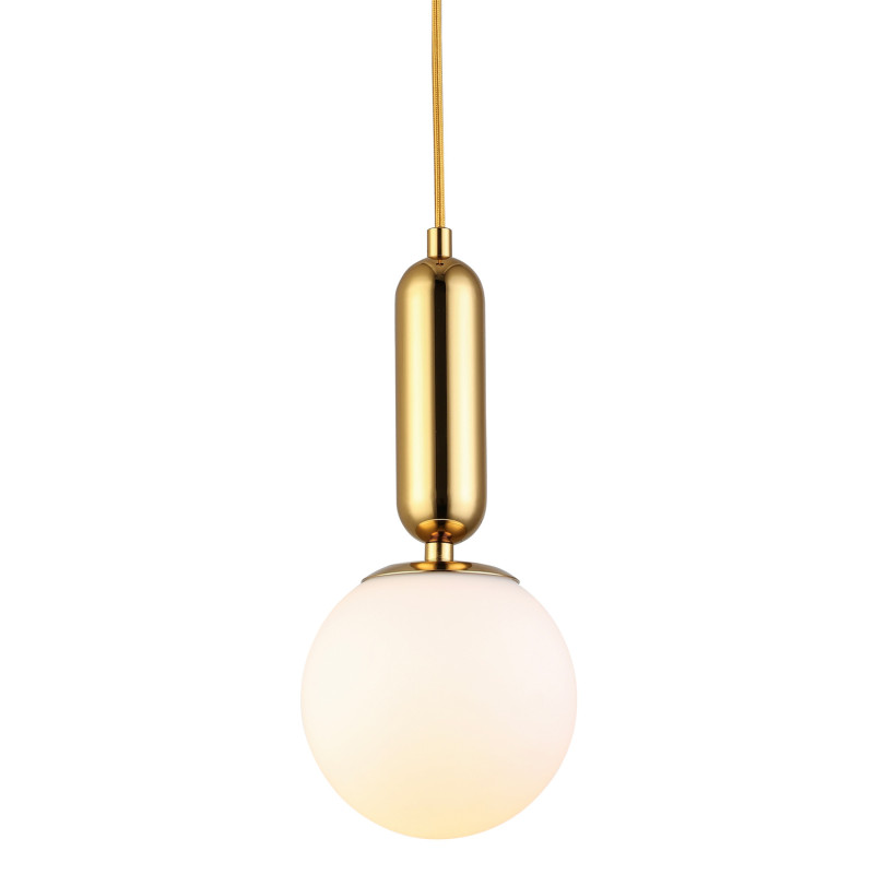 Lampa wisząca UNO złota połysk 20 cm DP0017-20