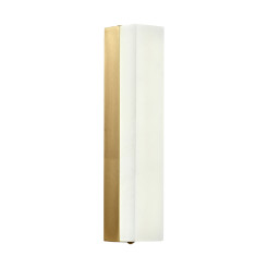 Lampa ścienna  biały marmur i mosiądz 40 cm ST-3390