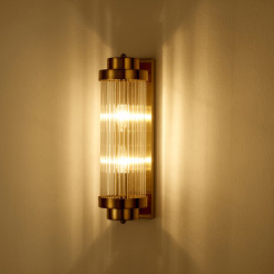 Lampa ścienna  M złota 40 cm ST-88008-M