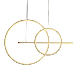 Lampa wisząca  LED złoty 120 cm MP0082-L120 gold