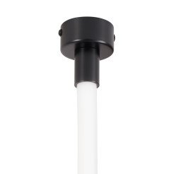 Lampa wisząca  LED wąż ledowy czarna 300 cm MD1021-3 black