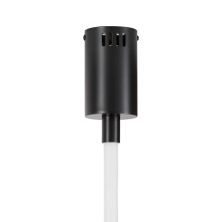 Lampa wisząca  LED wąż ledowy czarna 300 cm MD1021-3 black