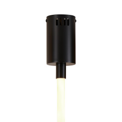 Lampa wisząca  LED wąż ledowy czarna 300 cm MD1021-3 black