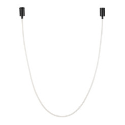Lampa wisząca  LED wąż ledowy czarna 400 cm MD1021-4 black