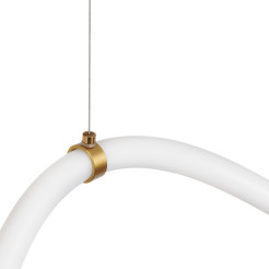 Lampa wisząca  LED wąż ledowy złota 300 cm MD1021-3 gold