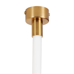 Lampa wisząca  LED wąż ledowy złota 400 cm MD1021-4 gold